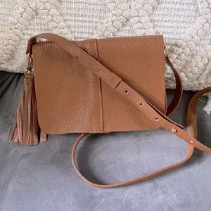 NWOT cute bohemian leather purse